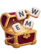 Treasure Chest with Letters